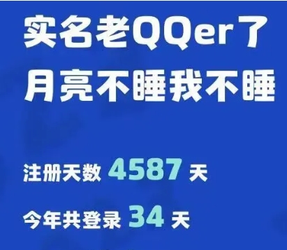 QQ注册多久2024年这份年度报告一键查询